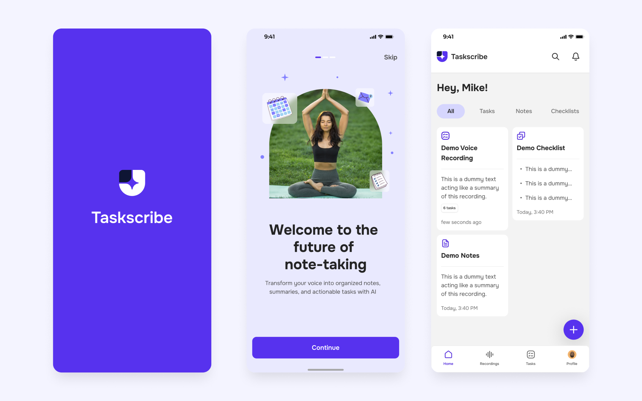 Taskscribe case study