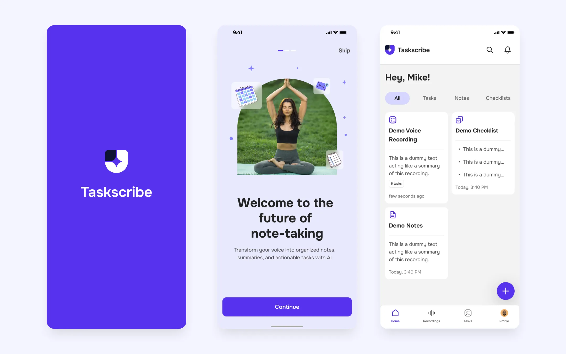Taskscribe